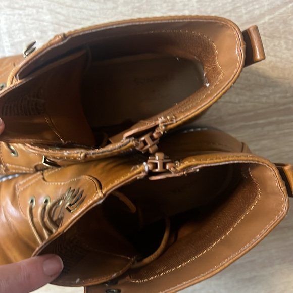 Sonoma Goods For Life® Waterbury Casual Lace Up Women's Boots size 8 Tan - Picture 8 of 8